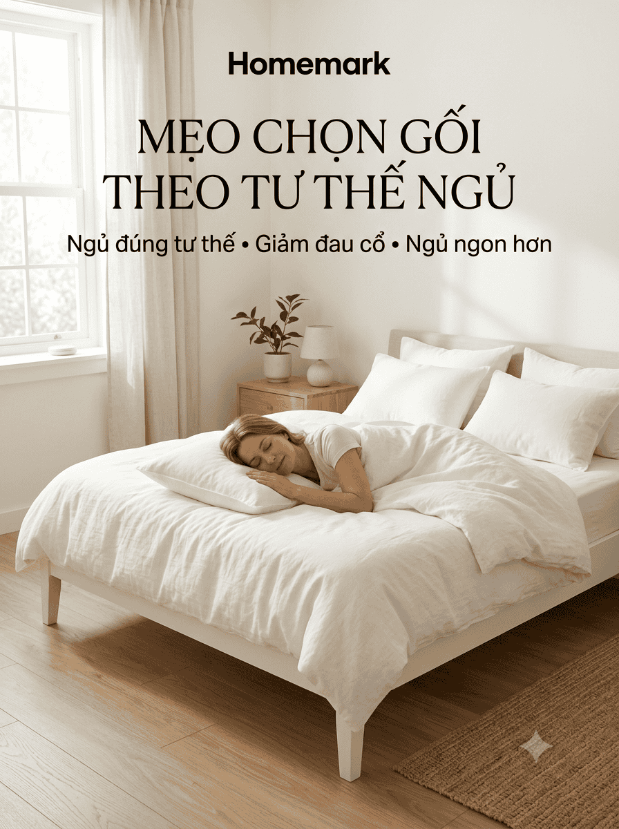 Mẹo Chọn Gối Theo Tư Thế Ngủ: Bí Quyết Giảm Đau Cổ Và Ngủ Ngon Hơn
